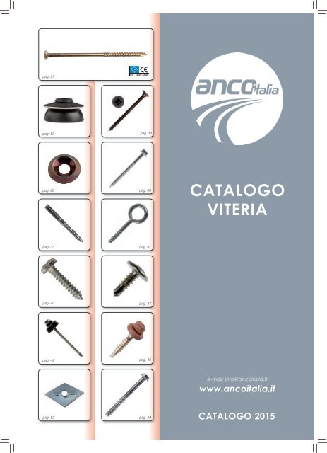 ANCO Italia S.r.l. - Catalogo Viteria