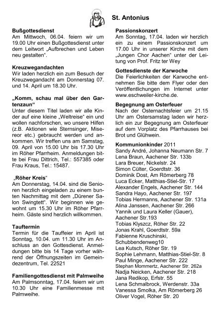 Weggefährte April 2011.pdf - Eschweiler-Kirche.de