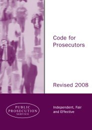 Code for Prosecutors Revised 2008.pdf - Public Prosecution Service