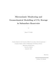 Microseismic Monitoring and Geomechanical Modelling of CO2 - bris