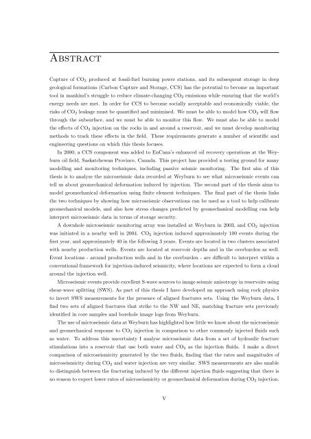 Microseismic Monitoring and Geomechanical Modelling of CO2 - bris