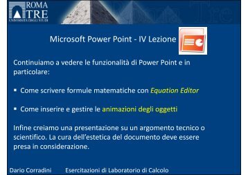 (Microsoft PowerPoint - Esercitazione_PowerPoint_4 [modalit\340 ...