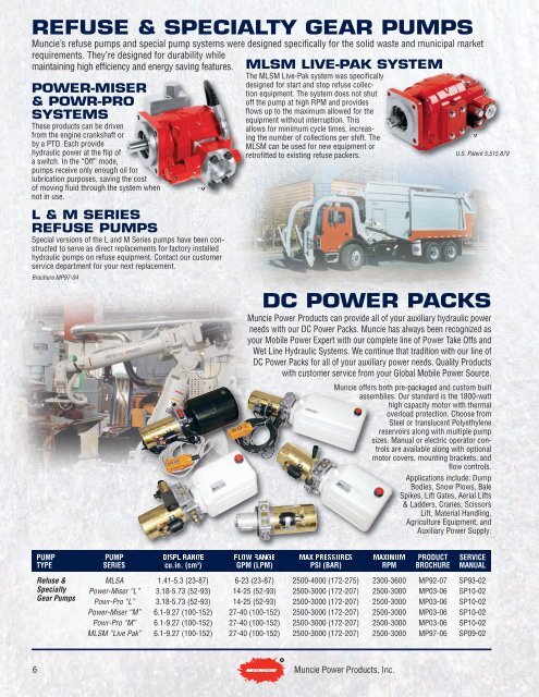 Global Mobile Power Brochure - Drive Products