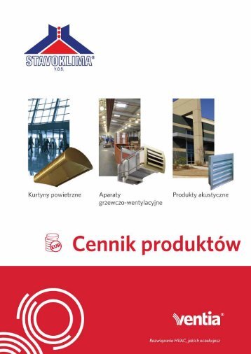 Cennik produktÃ³w STAVOKLIMA (PDF 4,49 MB) - Ventia