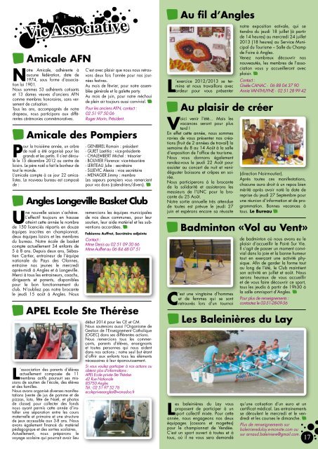 Magazine Municipal nÂ°14 - Angles