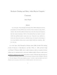 Exclusive Dealing and Entry, when Buyers Compete: Comment