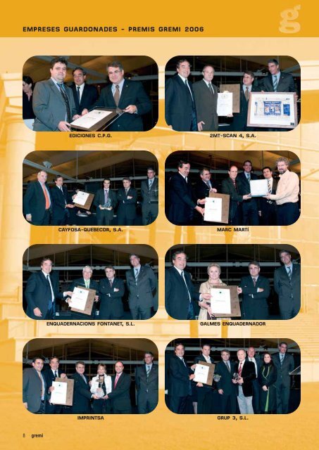 empreses guardonades - premis gremi 2006 - Gremi d'IndÃºstries ...