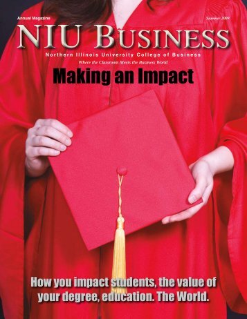 Summer 2009 Issue - NIU College of Business - Northern Illinois ...