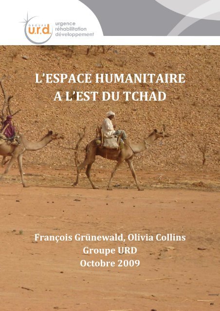 travail espace humanitaire 081009 final - Groupe URD