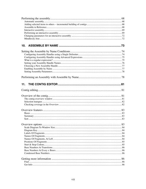 Sequencher 4.8 User Manual--PC - Bioinformatics and Biological ...