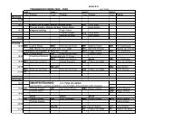 Trainingsschema 6de 2008-2009 - Sport