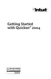 Getting Started with Quicken 2004 28Jan04.pdf - Marriott School