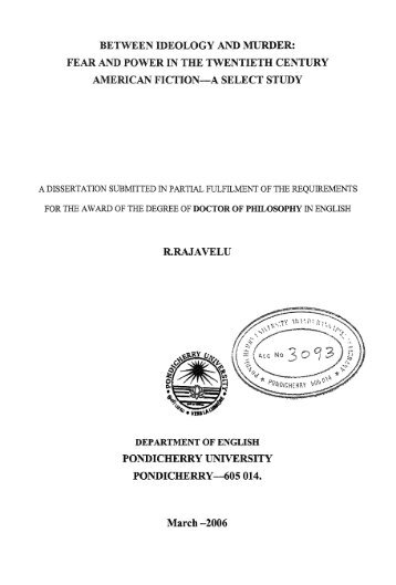 T 3093.pdf - Pondicherry University DSpace Portal