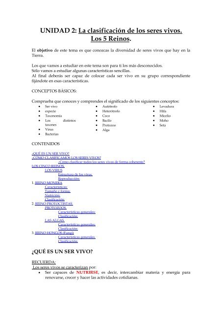 los virus son del reino monera