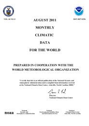 MCDW Publication - National Climatic Data Center - NOAA