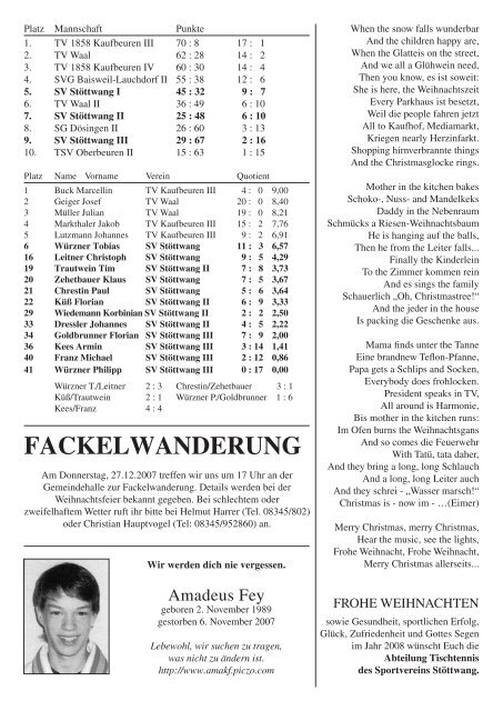 FACKELWANDERUNG - Bauer-Verlag GmbH