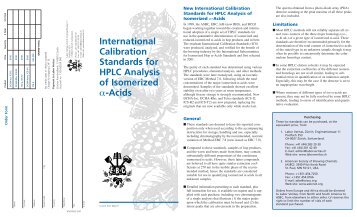 Brochure on the New International Calibration Standards