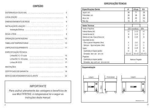 Manual Fritadeira ElÃ©trica - Grupo NestIs