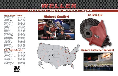 Differentials - weller truck parts