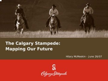The Calgary Stampede - International Association of Business ...