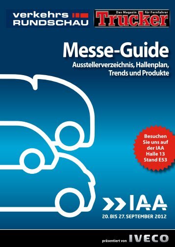 Messe-Guide - Verkehrsrundschau
