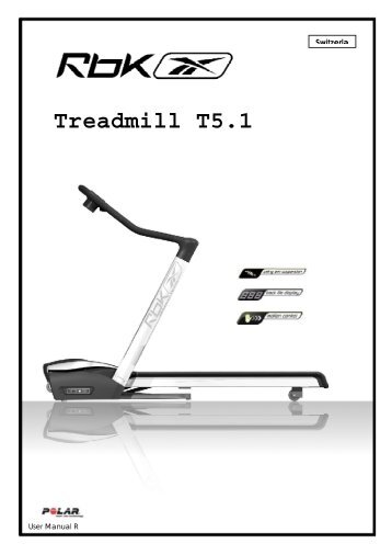 Treadmill T5.1 - Reebok Fitness
