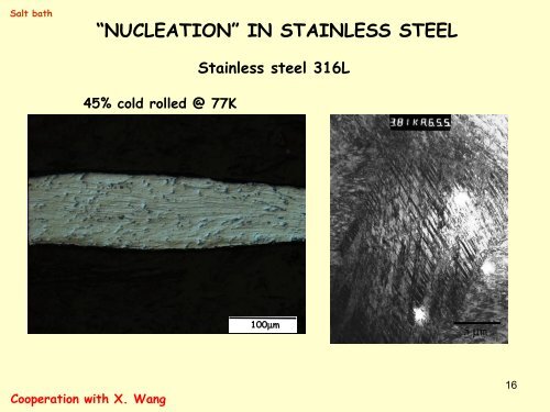 recrystallization in metals - Course Notes - McMaster University