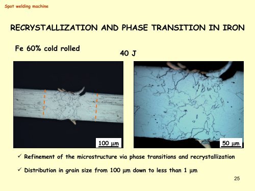 recrystallization in metals - Course Notes - McMaster University