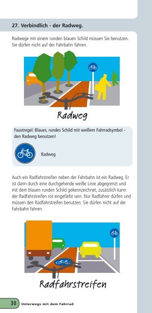 Unterwegs mit dem Fahrrad - Verkehrswacht Vechta