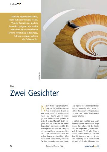 Hotelbau Ausgabe 5 (2008) - Hotel Riva