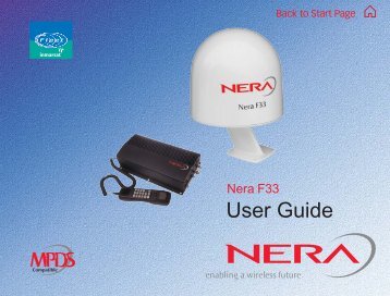 Nera F33 - GMPCS Personal Communications Inc.