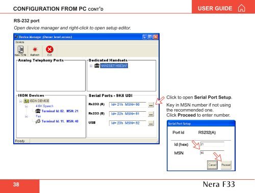 Nera F33 - GMPCS Personal Communications Inc.