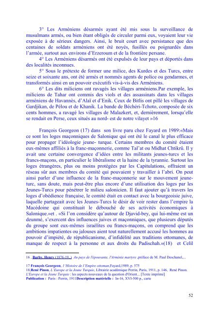 LE GENOCIDE DES ARMENIENS et DES KURDES DE ... - Pen-Kurd