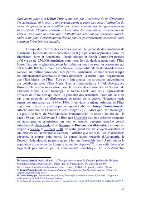 LE GENOCIDE DES ARMENIENS et DES KURDES DE ... - Pen-Kurd