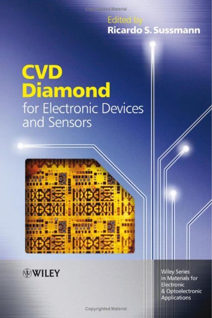 CVD Diamond for Electronic Devices and Sensors - Index of CVD Diamond for Electronic Devices and Sensors - Index of