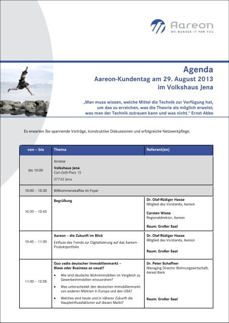 Agenda