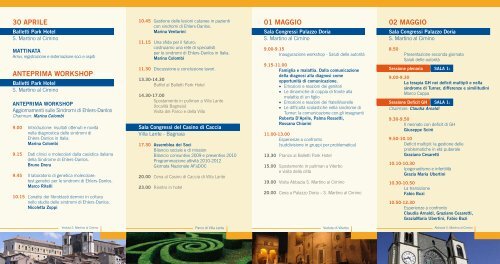 Scarica il programma completo - CSV Vicenza