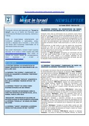 Si no puede visualizar este email, presione aquÃ­ - Invest in Israel