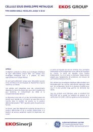 Brochure 233KB - EKOSinerji