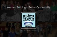 Women Building a Better Community - The Junior League of Tampa