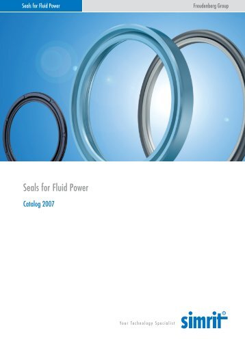 Simrit Catalog 2007: Seals for Fluid Power â Pneumatics