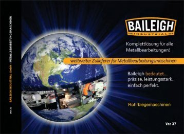 Rohrbiegemaschinen - Baileigh Industrial