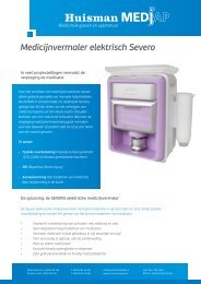 Flyer medicijnvermaler Severo.pdf - Huisman Mediap