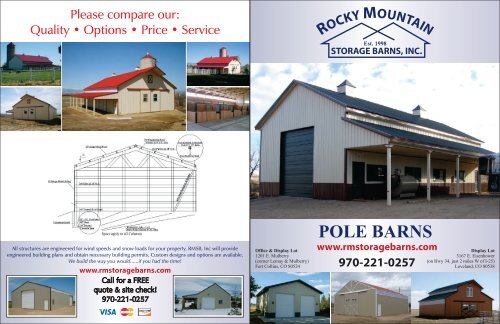 Rmsb Pole Barn Brochure Cdr Rmstoragebarns Com