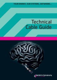 Download the cable guide - Prysmian