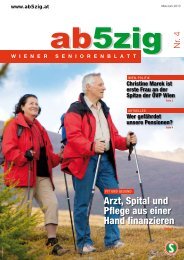 Arzt, Spital und Pflege aus einer Hand finanzieren - Wiener ...