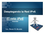 El reto IPv6. Seguridad