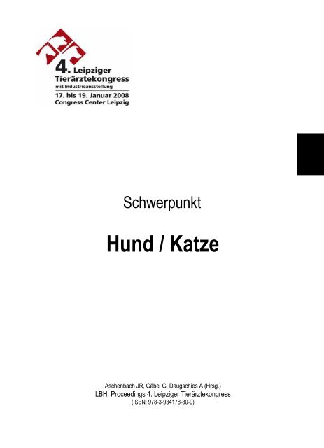 Hund / Katze - Veterinärmedizinische Fakultät der Universität Leipzig