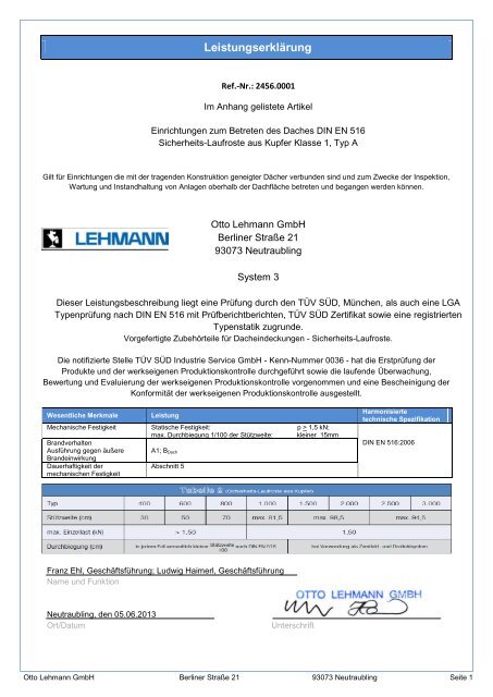 download pdf - Otto Lehmann GmbH