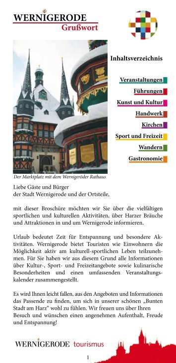 WERNIGERODE Insider Tipps Februar 2015